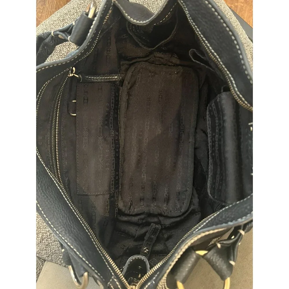 Celine Bittersweet Hobo Black Leather with Contrast Stitching